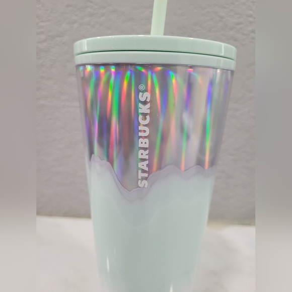 STARBUCKS Iridescent Tumbler with Straw - Picture 2 of 8